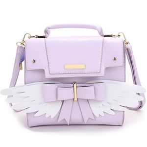 Purple Angel Bow Crossbag